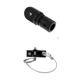 Maxbell Nylon Deck Hinge for Quick Release Pin Lanyard for 7/8" Eye End Cap