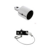 Maxbell Nylon Deck Hinge for Quick Release Pin Lanyard for 1" Eye End Cap