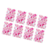 Maxbell 8 Pieces Artificial Flower Wall Panels Wedding Venue Decor Hot Pink