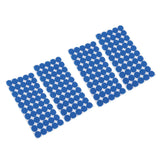 Maxbell 200 Pieces Furniture Pads Self-Adhesive Non-slip Floor Wall Protectors Blue