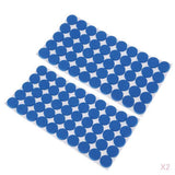 Maxbell 200 Pieces Furniture Pads Self-Adhesive Non-slip Floor Wall Protectors Blue
