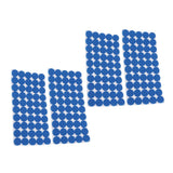 Maxbell 200 Pieces Furniture Pads Self-Adhesive Non-slip Floor Wall Protectors Blue