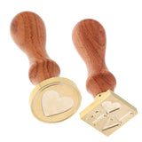 Maxbell Initial Envelope Decorative Seal Wax Sealing Stamp for Christmas Cards DIY