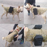 Maxbell 2 Pack MOLLE Gear Pouches Small Tactical Pouch Combat Bag Attachments Black