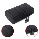 Maxbell 2 Pack MOLLE Gear Pouches Small Tactical Pouch Combat Bag Attachments Black
