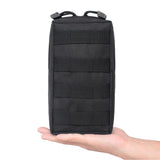Maxbell 2 Pack MOLLE Gear Pouches Small Tactical Pouch Combat Bag Attachments Black