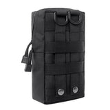 Maxbell 2 Pack MOLLE Gear Pouches Small Tactical Pouch Combat Bag Attachments Black