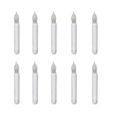 Maxbell 10 Pieces 165mm Tall Electric LED Candle Flameless Candle for Party Decor A
