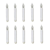 Maxbell 10 Pieces 165mm Tall Electric LED Candle Flameless Candle for Party Decor A