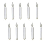 Maxbell 10 Pieces 165mm Tall Electric LED Candle Flameless Candle for Party Decor A