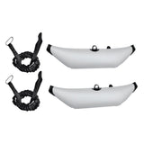 Inflatable Outrigger Stabilizer Water Float & Paddle Leash for Kayak Fishing
