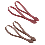 Maxbell 4 Pieces DIY Leather Purse Bag Handle Straps Replacement