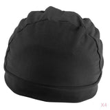 Maxbell Black Spandex Dome Cap for Making Wigs Nylon Snood Stretchy Wig Cap 4pcs