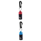 Maxbell 2 Pieces Scuba Diving Aluminum Regulator Hose Holder Keeper with Clip