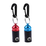 Maxbell 2 Pieces Scuba Diving Aluminum Regulator Hose Holder Keeper with Clip