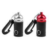 Maxbell 2 Pack Scuba Diving Aluminum Regulator Hose Holder Keeper with Clip