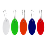 Maxbell 5Pcs/Set Yachting Boating Sailing Fishing Floating Oval Foam Keychain Keyring Water Key Float Key Holder Buoy - Aladdin Shoppers