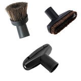 Maxbell 3pcs 32mm/1.25" Universal Soft Round Vacuum Cleaner Brush Heads Replacement