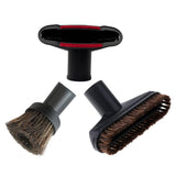 Maxbell 3pcs 32mm/1.25" Universal Soft Round Vacuum Cleaner Brush Heads Replacement