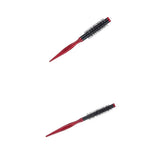 Maxbell 2pcs Hair Round Brush Roller Comb Hairbrush for Salon Hairstyle Hairdressing