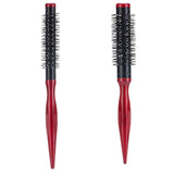 Maxbell 2pcs Hair Round Brush Roller Comb Hairbrush for Salon Hairstyle Hairdressing