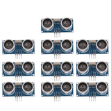 Maxbell 10Pcs HCSR04 Ultrasonic Distance Measuring Module Transducer Sensor