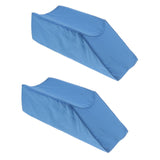 Maxbell 2pcs Foam Leg Elevator Cushion with Washable Cover Support   Pillow
