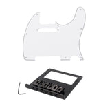 Maxbell Double Pickup Humbucker Bridge +3 Ply Pickguard for TL Electric Guitar Parts