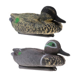Maxbell 2pcs Lifelike Duck Floating Hunting Shooting Drake Duck Decoy Garden Decor