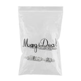 Maxbell 2pcs Adjustable Fishing Reel Seat Deck Wheel Rod Clip Pole Fitted Deck Tool