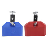 Maxbell 2pcs Low Pitched Plastic Cow Bell Percussion Instruments