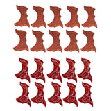 Maxbell 20 Pieces Acoustic Guitar Pickguard Scratchplate for Guitar Accessories