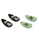 Maxbell 2 Pairs D Shape Eyeglasses Spectacles Eyewear Jade Nose Pads Sunglasses Nose Holder Black and Green for Vision Care - Aladdin Shoppers