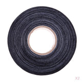 Maxbell 2 Roll Waterproof Adhesive Ice Hockey Cloth Stick Grip Tape 25mmx22.5m