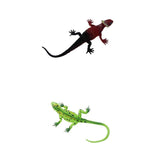 Maxbell Maxbell 2 x Colorful Vivid Reptile Animal Rubber Lizard Model Figure Educational Toy