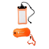 Maxbell Sports Safety Swim Buoy Tow Float Inflatable Air Bag +Waterproof Phone Case
