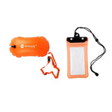 Maxbell Sports Safety Swim Buoy Tow Float Inflatable Air Bag +Waterproof Phone Case