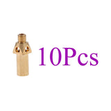 Maxbell 10 Pieces Brass Replacements Tips/ Nozzles/ Jets/ Burners for Propane LP Gas