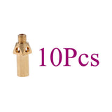 Maxbell 10 Pieces Brass Replacements Tips/ Nozzles/ Jets/ Burners for Propane LP Gas