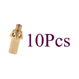 Maxbell 10 Pieces Brass Replacements Tips/ Nozzles/ Jets/ Burners for Propane LP Gas