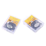 Maxbell 170pcs Fishing Hook High-Carbon Steel Barbed Fishhook Saltwater 11# 12#