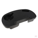 Maxbell 2 Pieces Clip-on Folding Reclining Chair  Table Tray Cup Holder