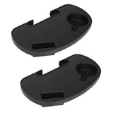 Maxbell 2 Pieces Clip-on Folding Reclining Chair  Table Tray Cup Holder