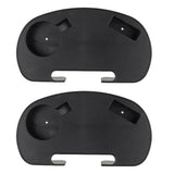 Maxbell 2 Pieces Clip-on Folding Reclining Chair  Table Tray Cup Holder