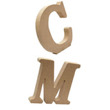 Maxbell 2x Wooden Alphabet Craft Letter Plaque Wall Hanging Wedding Nursery Decor C