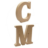 Maxbell 2x Wooden Alphabet Craft Letter Plaque Wall Hanging Wedding Nursery Decor C