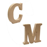 Maxbell 2x Wooden Alphabet Craft Letter Plaque Wall Hanging Wedding Nursery Decor C