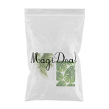 Maxbell 2pcs Unframed Green Palm Leaf Canvas Oil Painting Picture Wall Art Decor