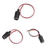 Maxbell 3Pieces 12V 120W Car Female Cigarette Lighter Power Plug Socket Connector