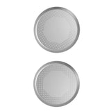Maxbell 2pcs Anodized Aluminum Alloy Pizza Baking Plate Nonstick Coating 9 inch